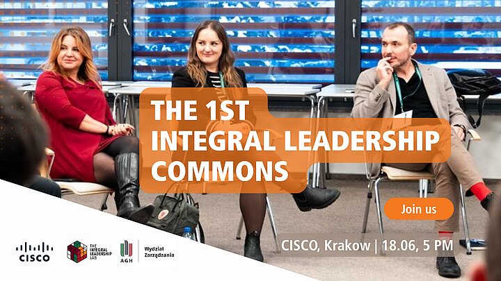 Baner na 1st integral leadership commons